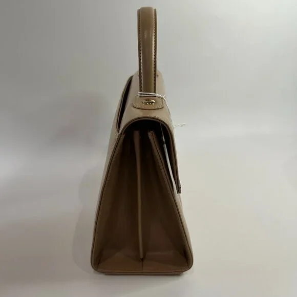 【6MK】Givenchy Beige Leather Handbag sku#85257 (gently used) - Picture 4 of 16